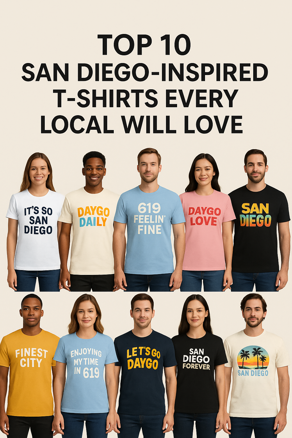 Top 10 San Diego-Inspired T-Shirts Every Local Will Love