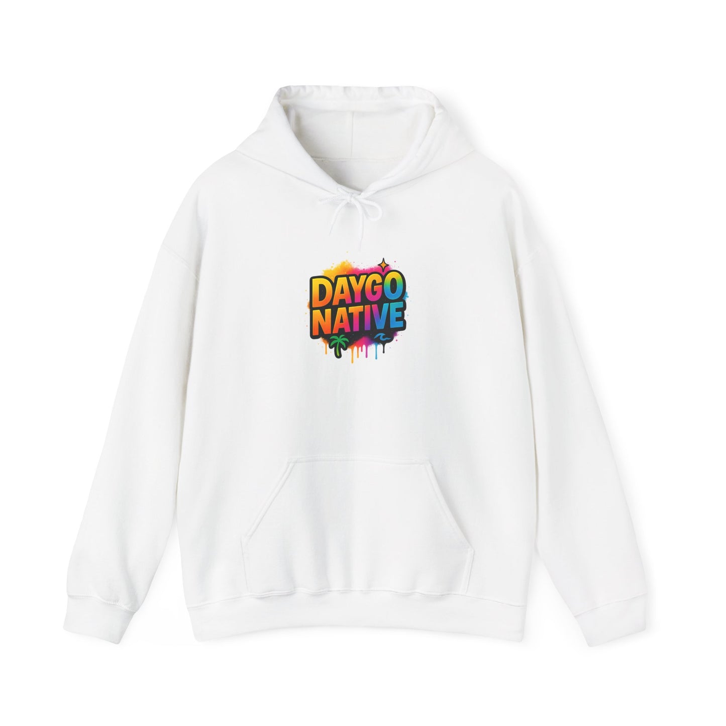 Colorful Daygo Native Hoodie | Unisex Sweatshirt for Comfort and Style, Perfect for Casual Wear, Gifts, and Celebrations