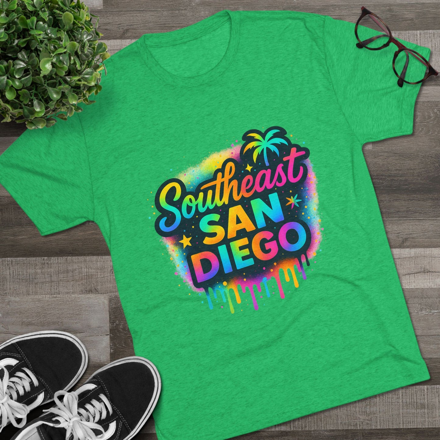 Southeast San Diego Crew Tee - Soft Unisex T-Shirt for Summer Vibes, Festivities, Beach Days, Casual Outings
