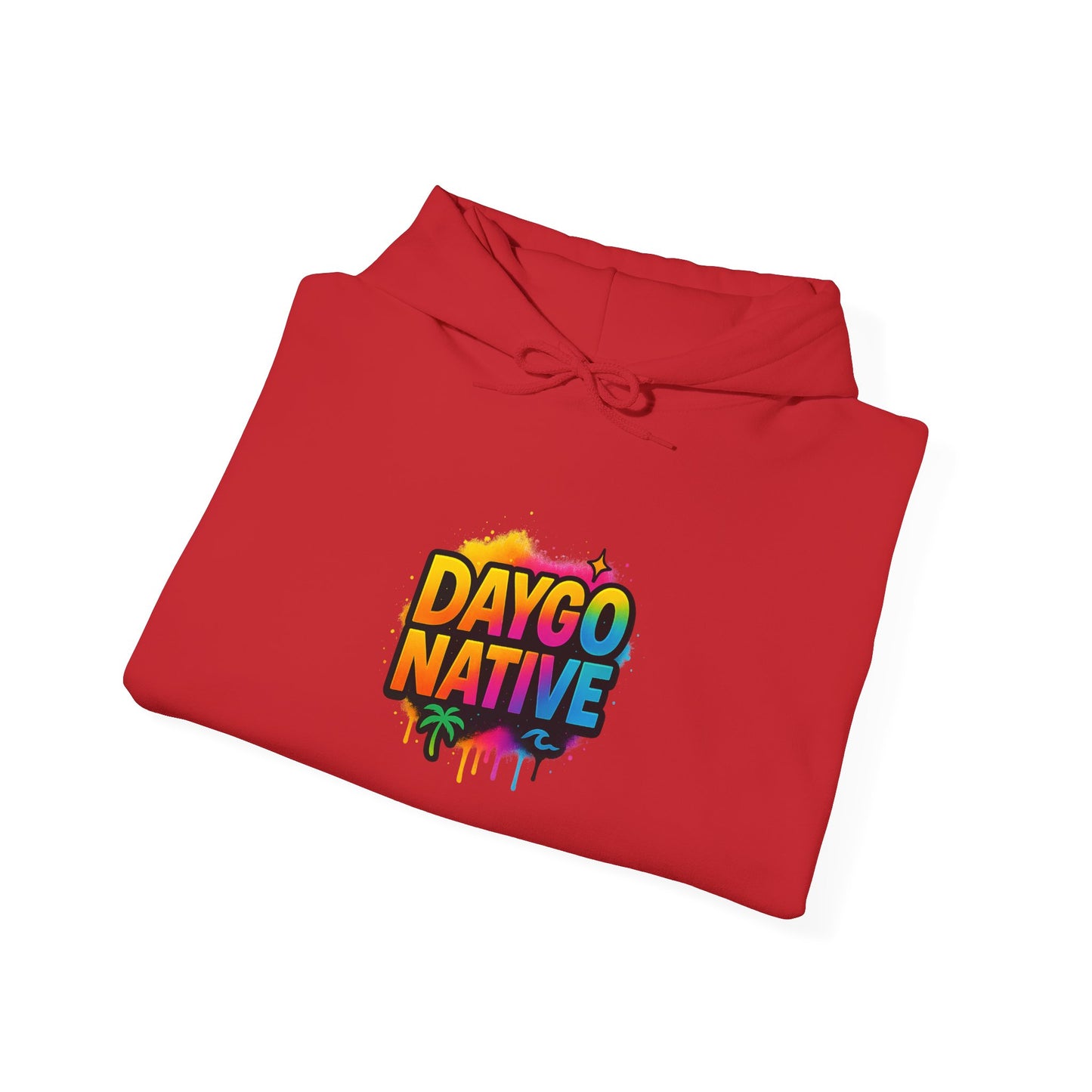 Colorful Daygo Native Hoodie | Unisex Sweatshirt for Comfort and Style, Perfect for Casual Wear, Gifts, and Celebrations