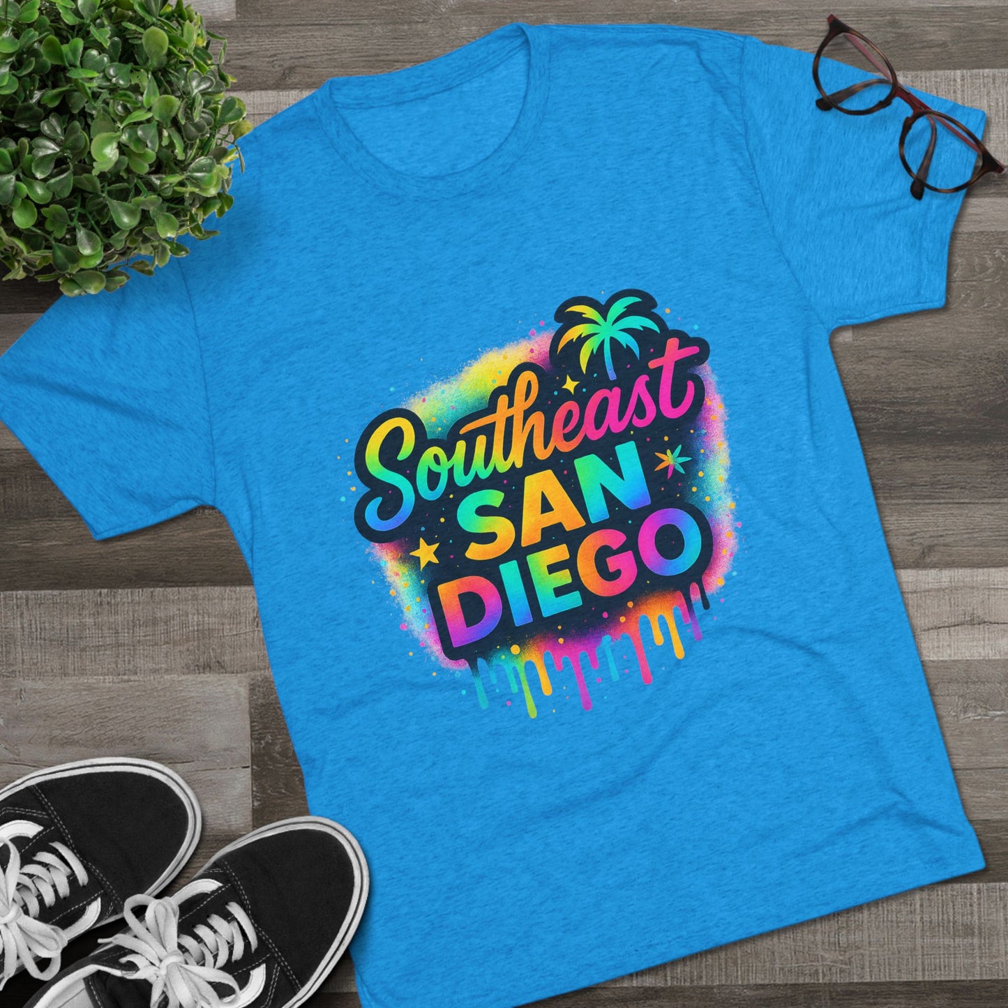 Southeast San Diego Crew Tee - Soft Unisex T-Shirt for Summer Vibes, Festivities, Beach Days, Casual Outings