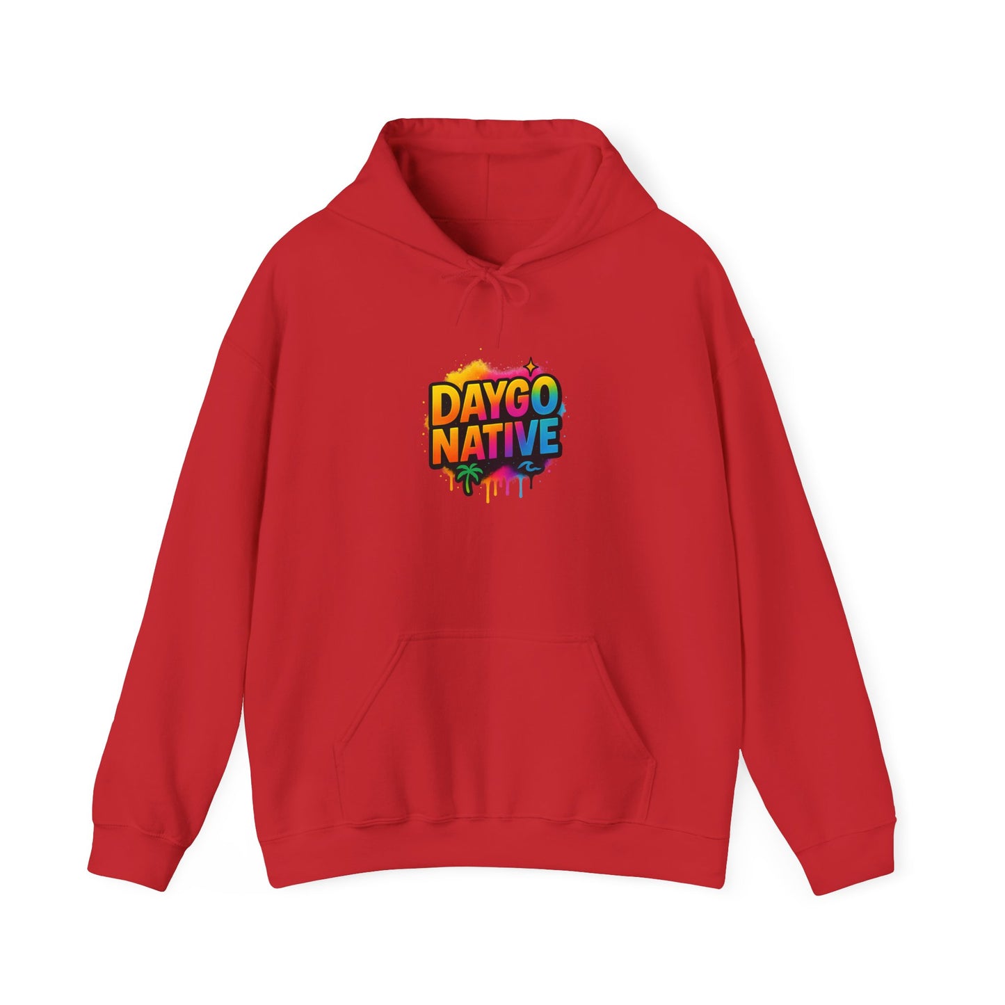 Colorful Daygo Native Hoodie | Unisex Sweatshirt for Comfort and Style, Perfect for Casual Wear, Gifts, and Celebrations