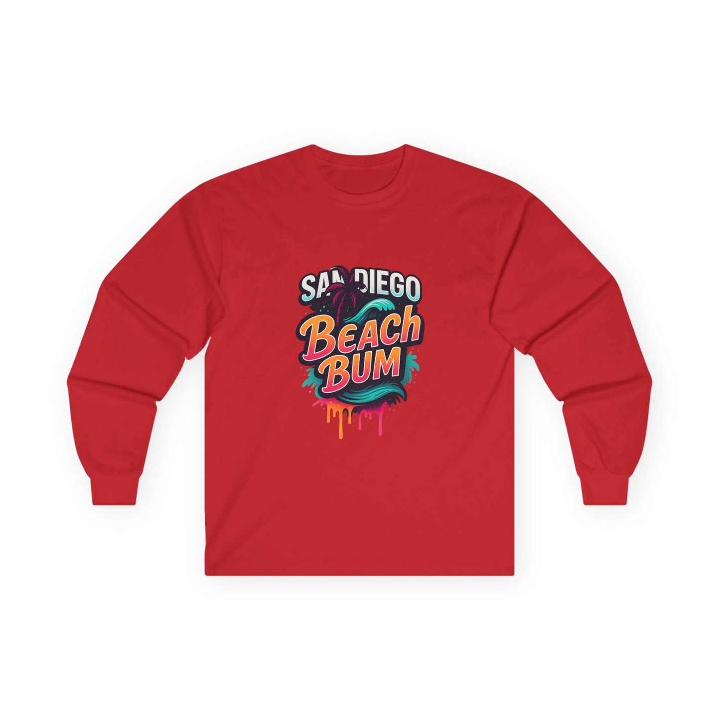 San Diego Beach Bum Unisex Ultra Cotton Long Sleeve Tee