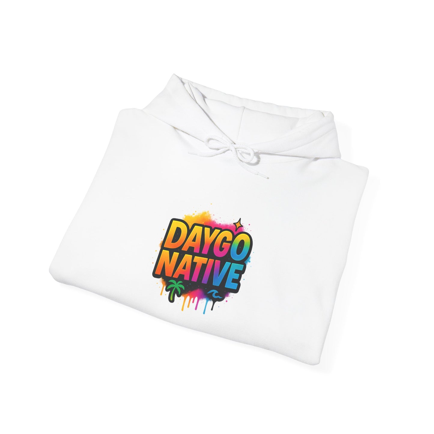 Colorful Daygo Native Hoodie | Unisex Sweatshirt for Comfort and Style, Perfect for Casual Wear, Gifts, and Celebrations