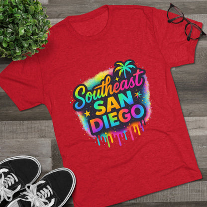Southeast San Diego Crew Tee - Soft Unisex T-Shirt for Summer Vibes, Festivities, Beach Days, Casual Outings