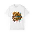 Padres-Inspired San Diego Vibrant Unisex T-Shirt | Summer Tee, Travel Shirt, Vacation Wear, Beach Life Apparel, California Graphic Tee