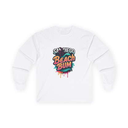 San Diego Beach Bum Unisex Ultra Cotton Long Sleeve Tee