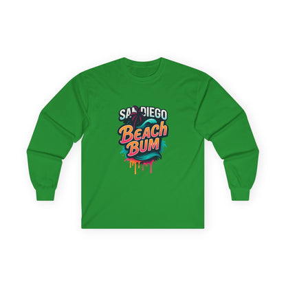 San Diego Beach Bum Unisex Ultra Cotton Long Sleeve Tee