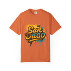 Padres-Inspired San Diego Vibrant Unisex T-Shirt | Summer Tee, Travel Shirt, Vacation Wear, Beach Life Apparel, California Graphic Tee