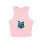 Daygo Forever Women's Crop Tank Top, Fun Summer Apparel, Beachwear, Festival Outfit, Gift for Her, Graphic Tee, Summer Vibe Tank