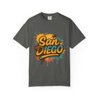 Padres-Inspired San Diego Vibrant Unisex T-Shirt | Summer Tee, Travel Shirt, Vacation Wear, Beach Life Apparel, California Graphic Tee