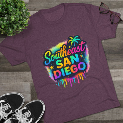 Southeast San Diego Crew Tee - Soft Unisex T-Shirt for Summer Vibes, Festivities, Beach Days, Casual Outings