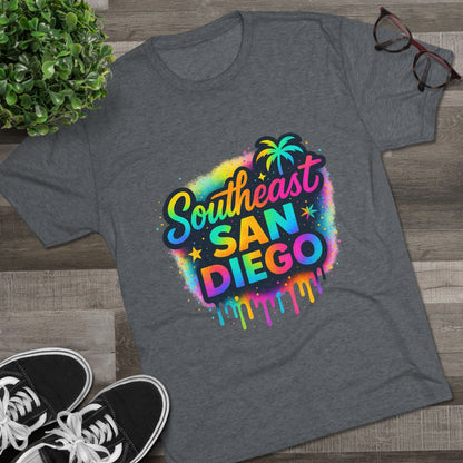 Southeast San Diego Crew Tee - Soft Unisex T-Shirt for Summer Vibes, Festivities, Beach Days, Casual Outings