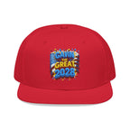Gavin The Great 2028 Embroidered Snapback Hat - Trendy Cap for Fashion Lovers, Perfect Gift for Sports Events, Casual Outings, Streetwear, Embroidery Design