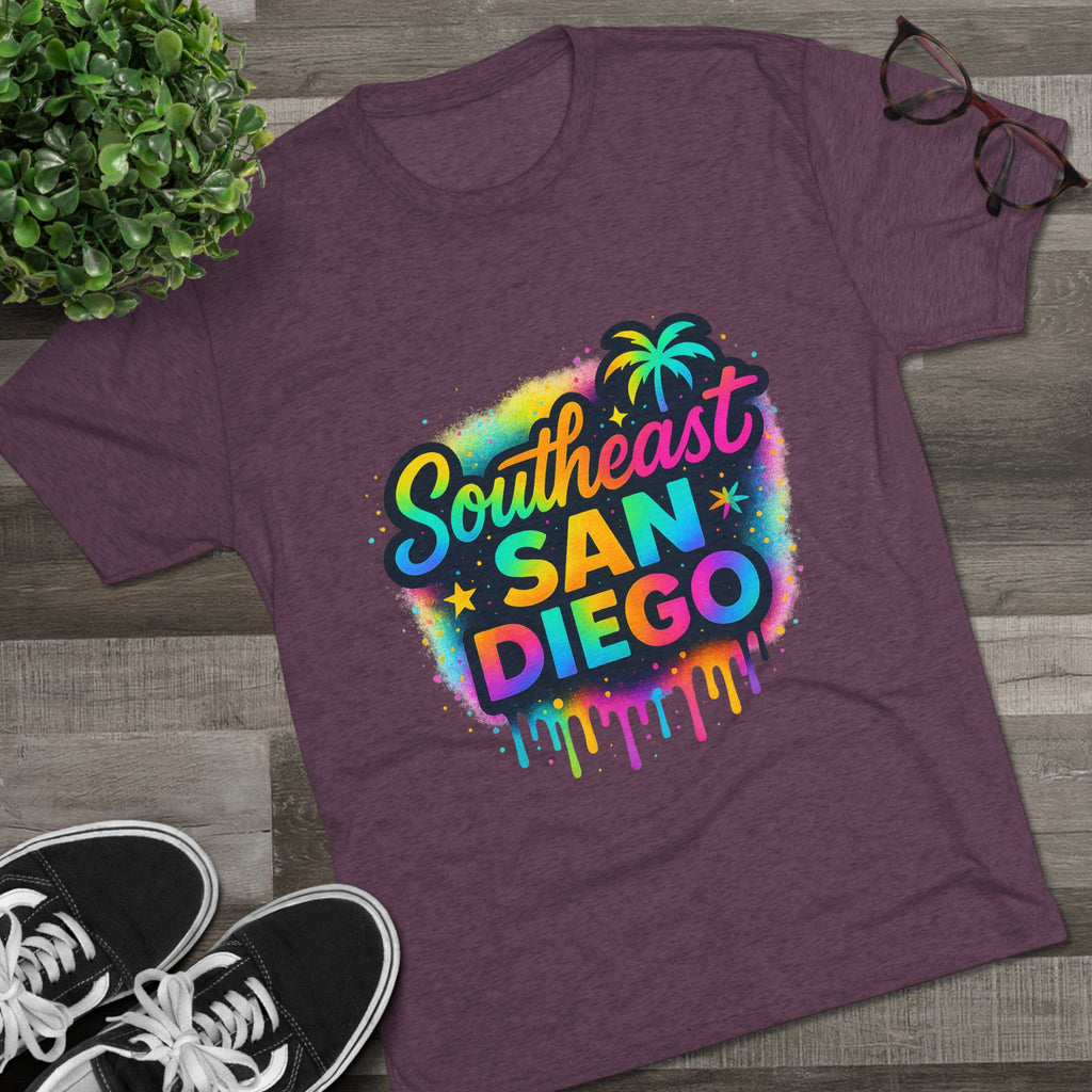 Vibrant San Diego Crew Tee - Soft Unisex T-Shirt for Summer Vibes, Festivities, Beach Days, Casual Outings