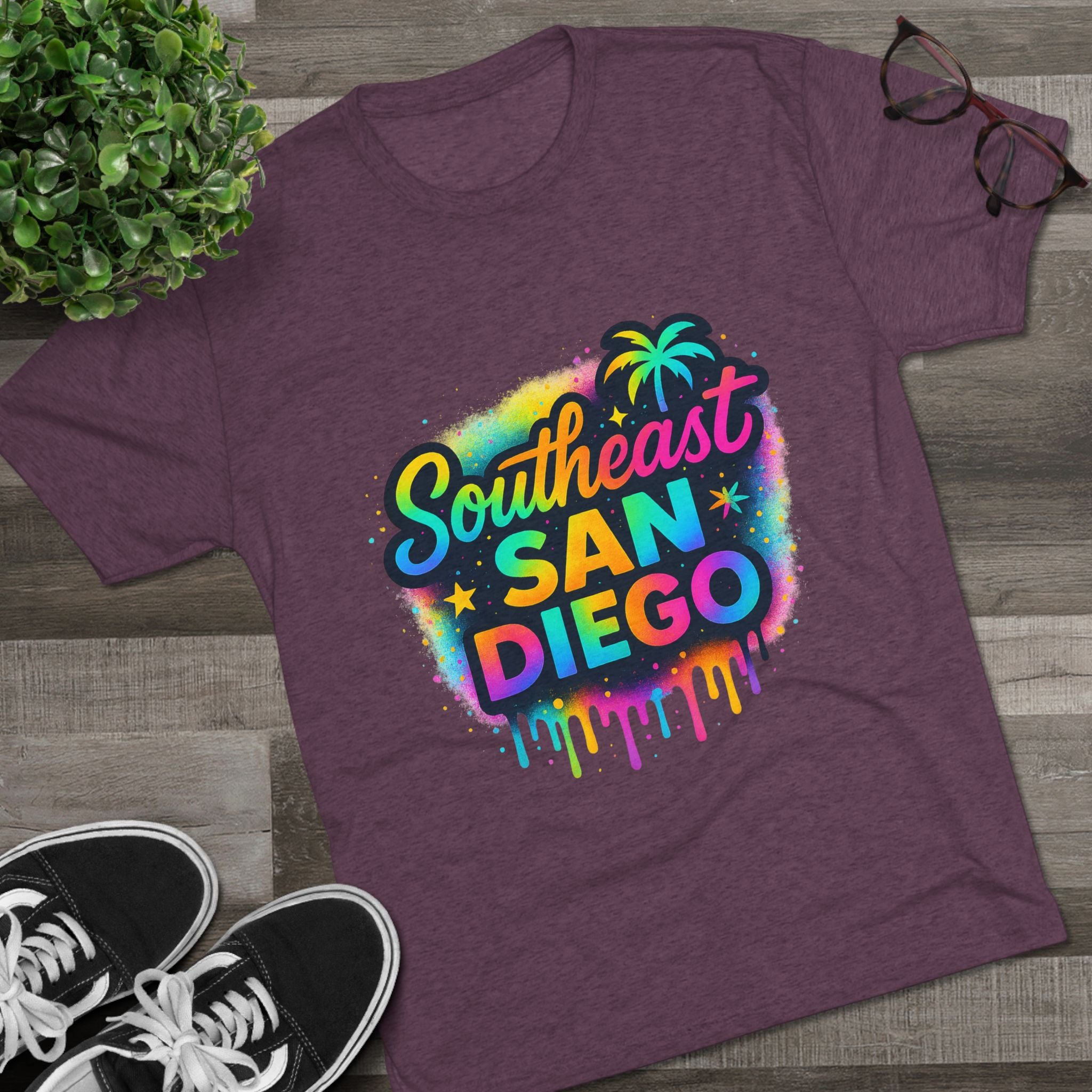 Vibrant San Diego Crew Tee - Soft Unisex T-Shirt for Summer Vibes, Festivities, Beach Days, Casual Outings