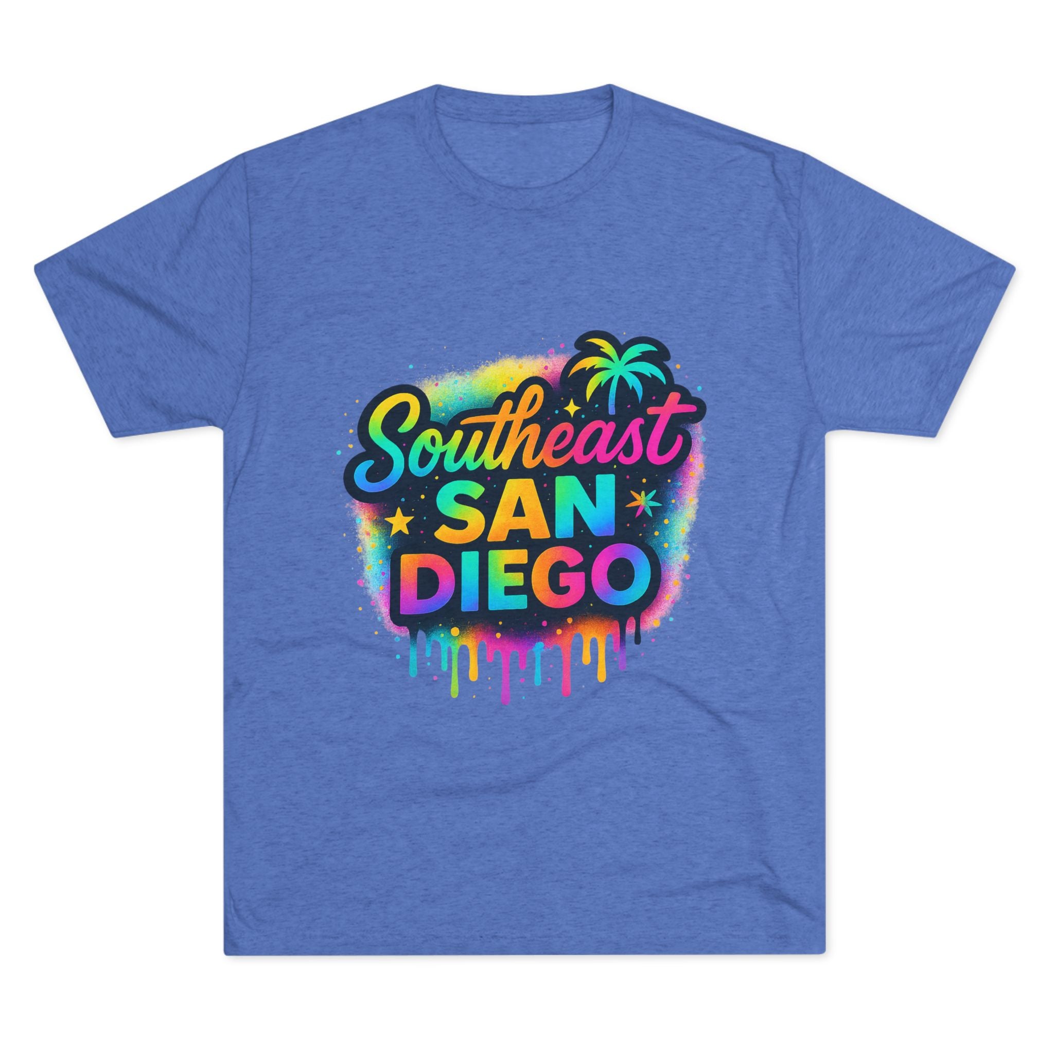 Vibrant San Diego Crew Tee - Soft Unisex T-Shirt for Summer Vibes, Festivities, Beach Days, Casual Outings