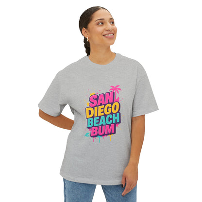 San Diego Beach Bum Unisex Oversized Boxy Tee
