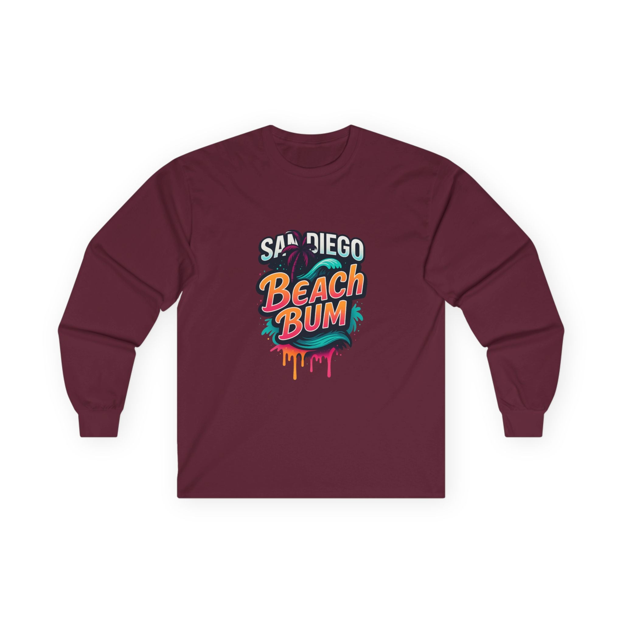 San Diego Beach Bum Unisex Ultra Cotton Long Sleeve Tee