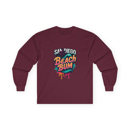 San Diego Beach Bum Unisex Ultra Cotton Long Sleeve Tee