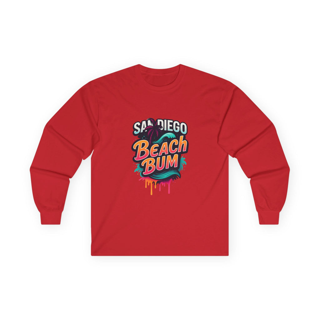 San Diego Beach Bum Unisex Ultra Cotton Long Sleeve Tee