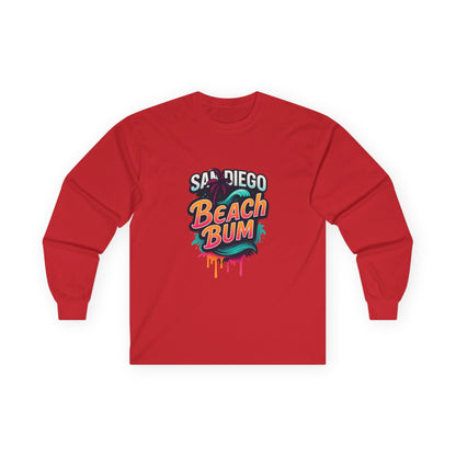San Diego Beach Bum Unisex Ultra Cotton Long Sleeve Tee