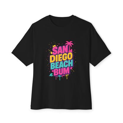 San Diego Beach Bum Unisex Oversized Boxy Tee