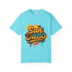 Padres-Inspired San Diego Vibrant Unisex T-Shirt | Summer Tee, Travel Shirt, Vacation Wear, Beach Life Apparel, California Graphic Tee