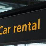 CAR RENTAL SIGN